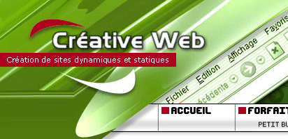 Créative Web, là où la qualité n'est pas un obstacle au plagiat