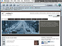 Capture d'écran sous Browsercam - résolution 800x600 - Netscape 7.0 Mac OS X